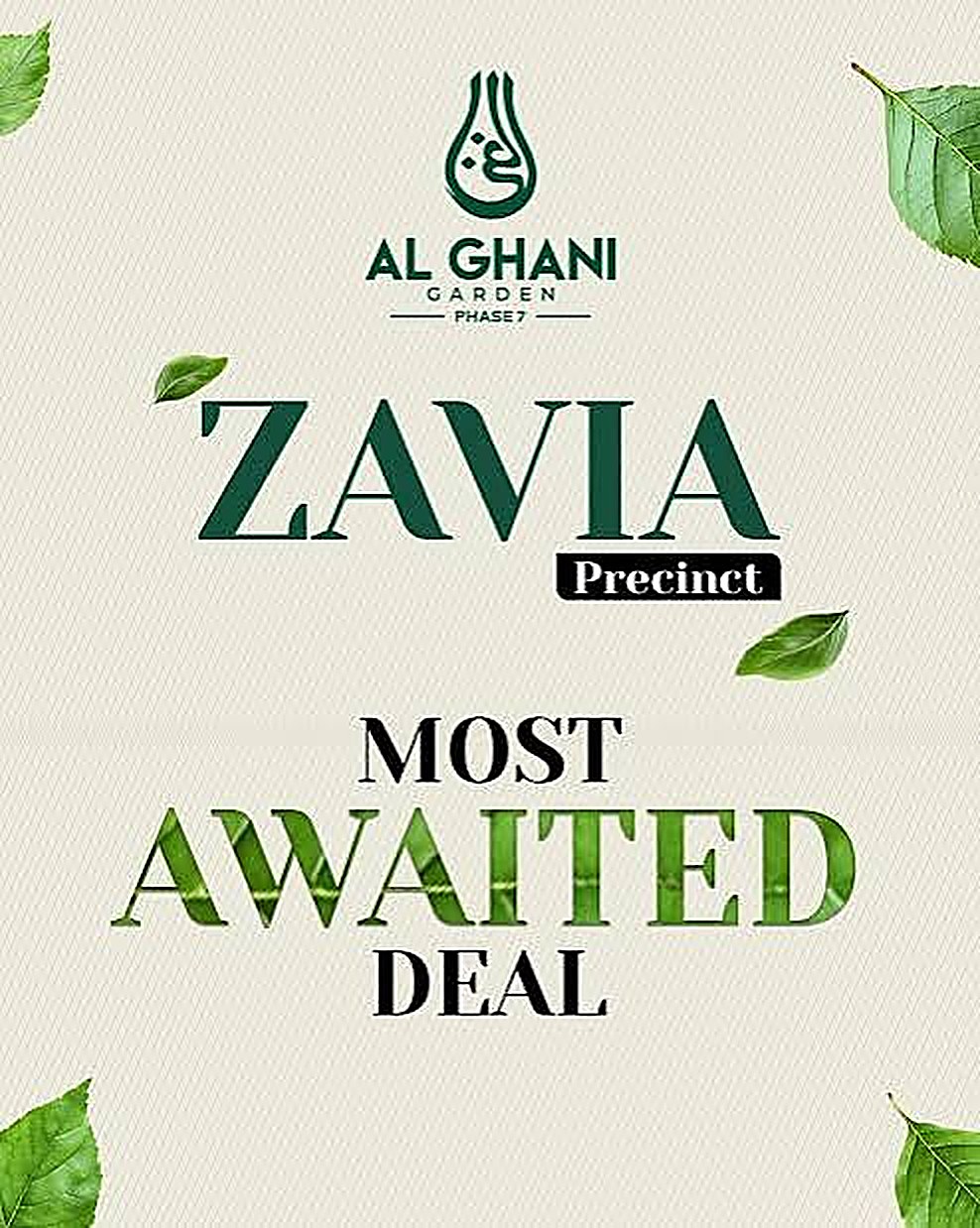 Al Ghani Garden Phase 7 — Zavia Precinct