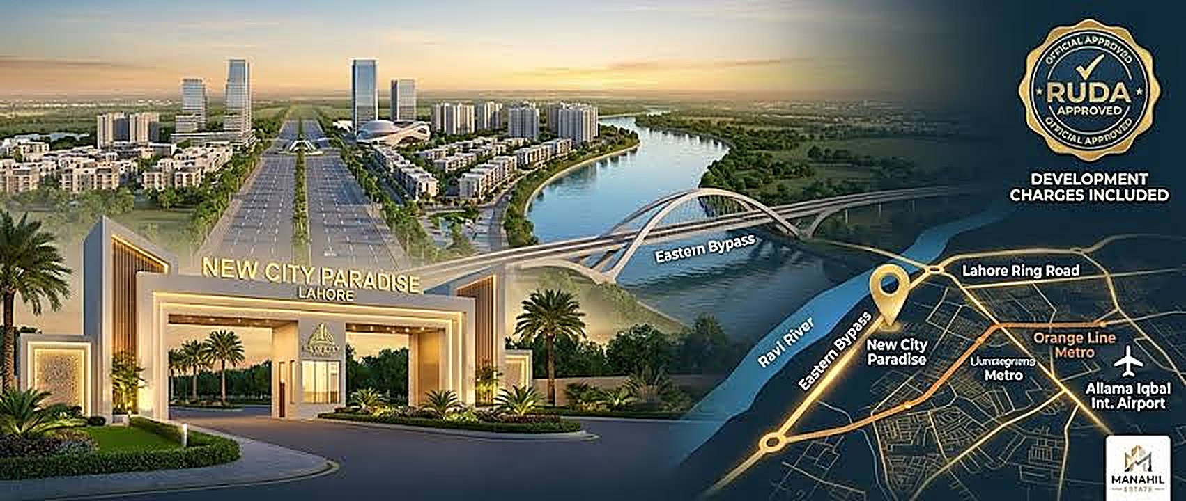 New City Paradise Lahore — A Future-Ready RUDA-Approved Society