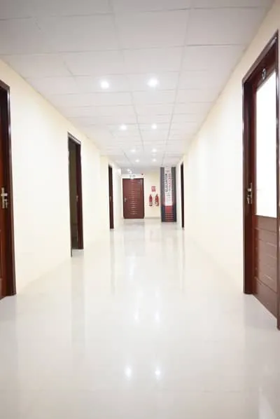 Interior living space of rental house