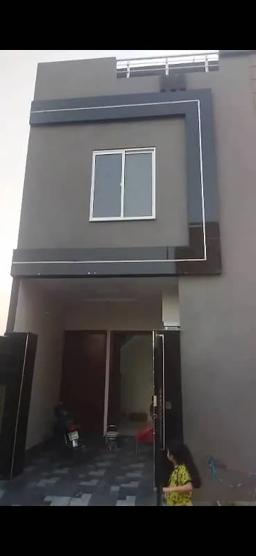 Front view of 3 Marla Starter Home in SBS Homes
